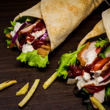 Naminis kebabas su vištiena 